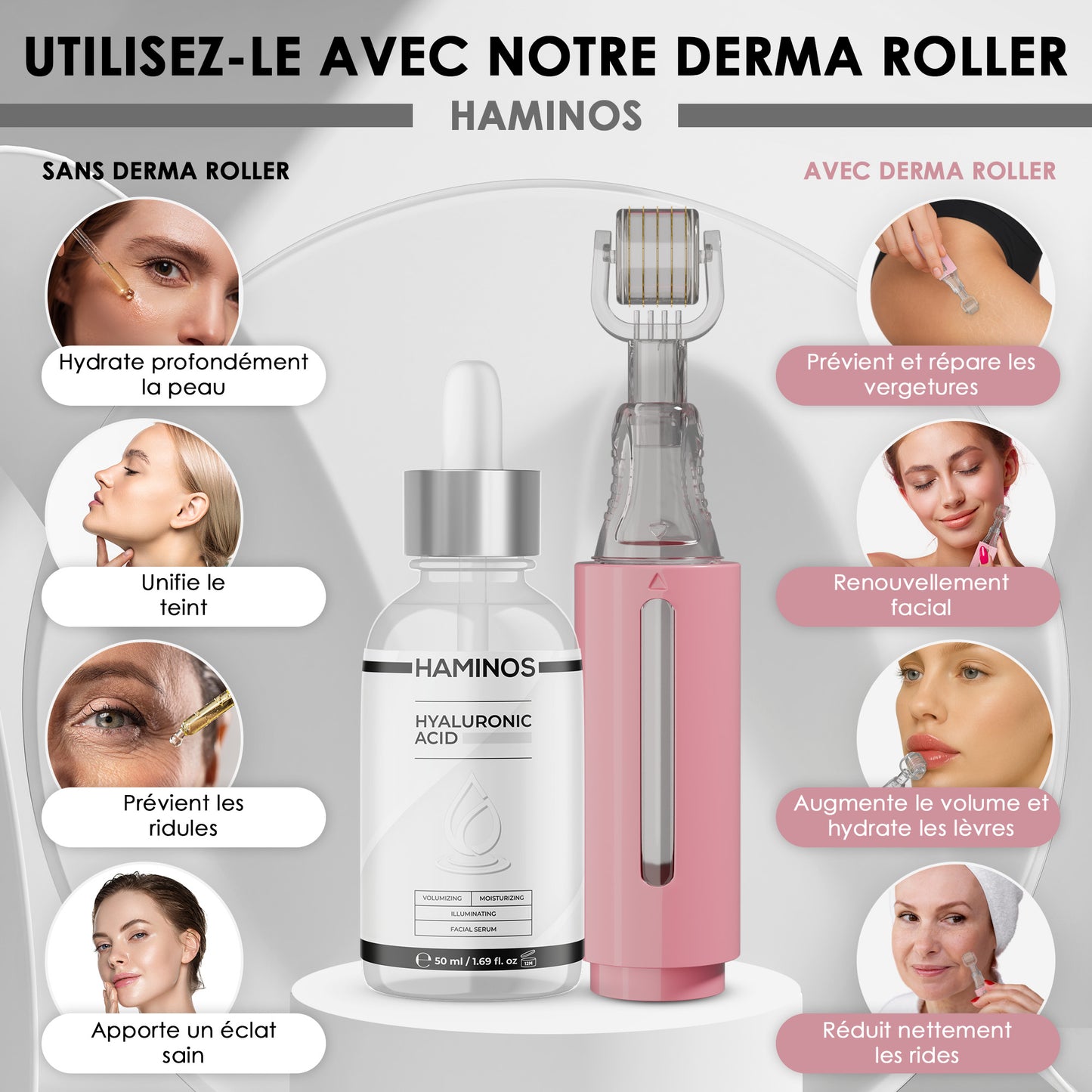 Sérum à l’acide hyaluronique 50 ml | HAMINOS®