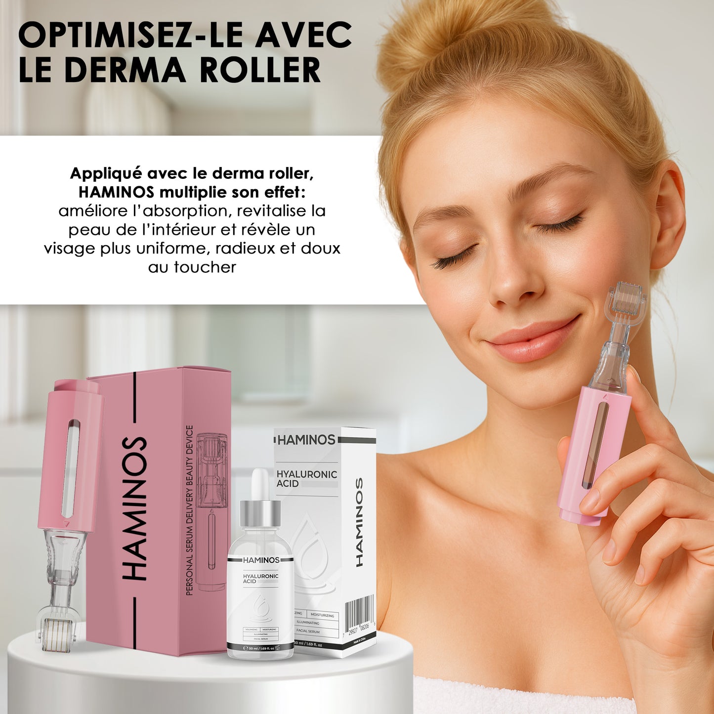 Sérum à l’acide hyaluronique 50 ml | HAMINOS®