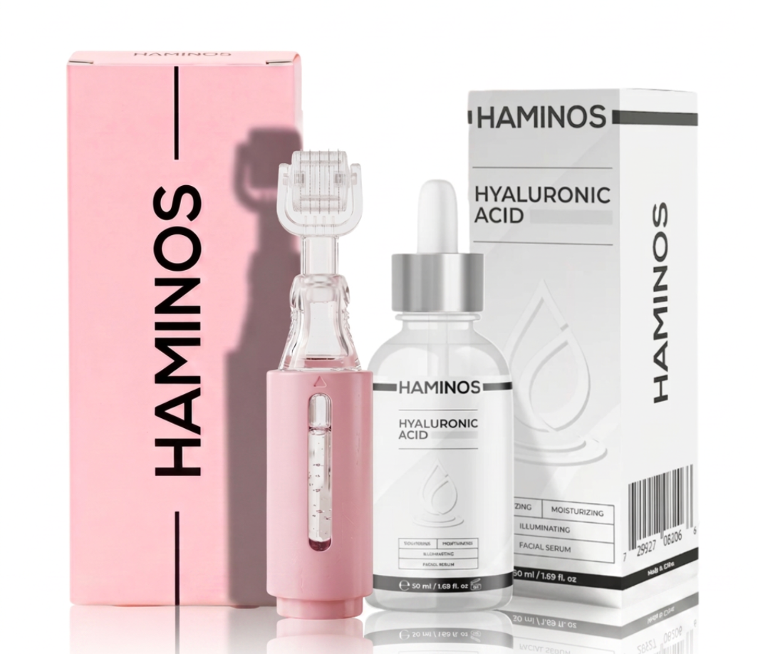 Traitement anti-vergetures au derma roller HAMINOS