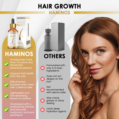 PACK POUR LA CROISSANCE DES CHEVEUX FÉMININS | HAMINOS®️