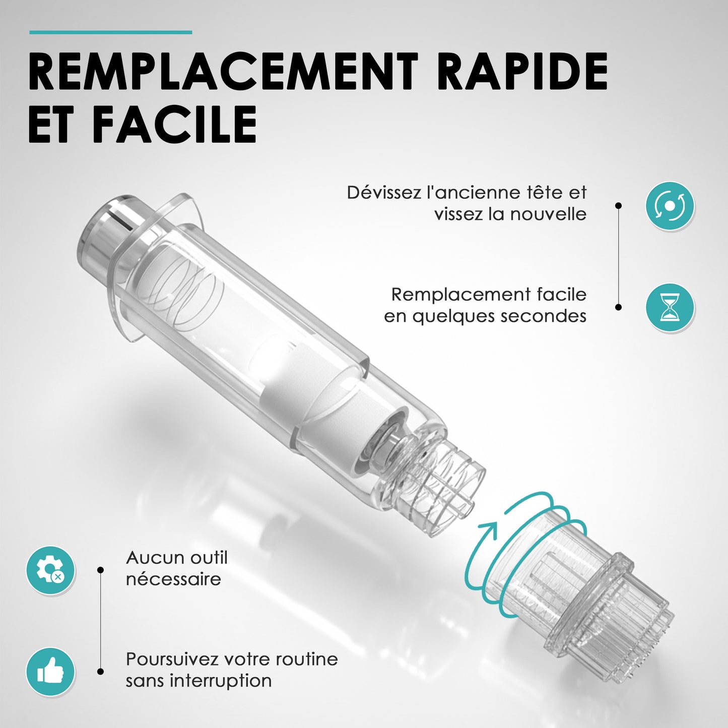 Embouts de rechange Aqua Stamp | Lot de 2